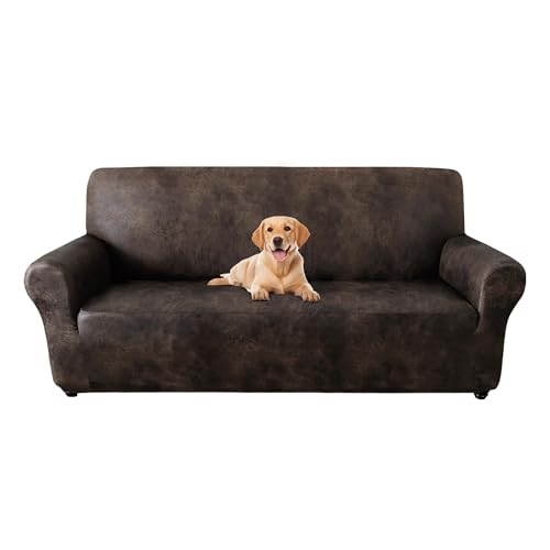 ANARACHON 1-Piece Leather-Look Sofa Cover