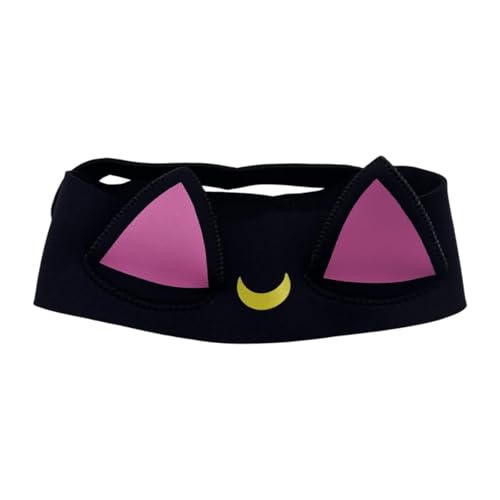 Vaveren Swimming Headband Ear Cover Neoprene Cartoon Keep Water Out Universal Water Sports Ear Protection Band Protective Equipment, Style A