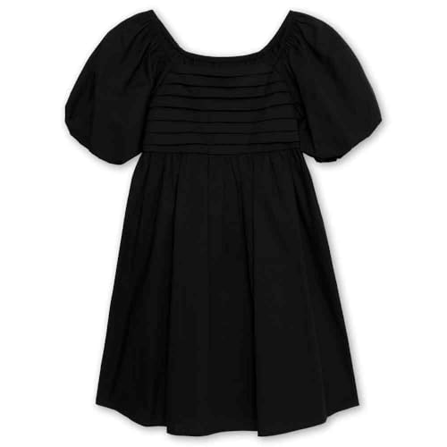 Speechless Girls' Puff Sleeve Pleated Bodice Party Dress2