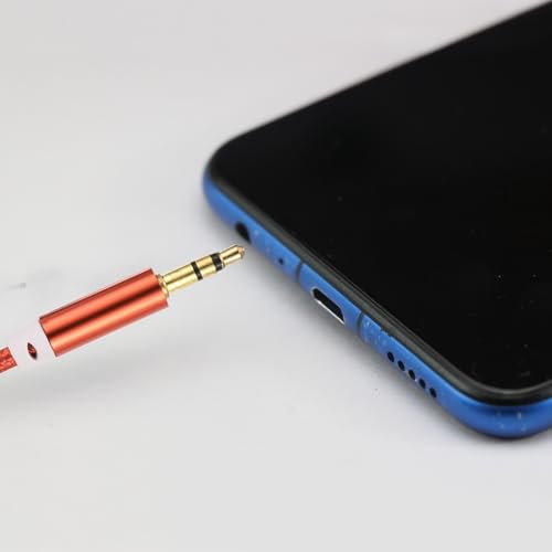 Cable auxiliar 3.5mm para audio, 2 piezas miniatura 6