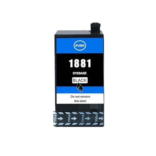 Cartouche d'encre noire T1881 compatible avec imprimante WF-7111 WF-7621