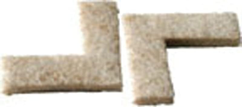 Shepherd 9816 1-1/2" X 1-1/2" Heavy Duty Felt Pads