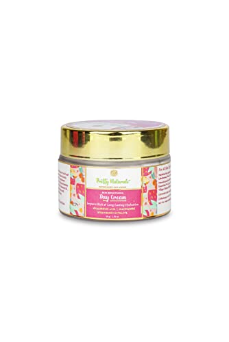 Pretty Naturale Skin Brightening Day Cream For Lines and Wrinkles, Protects From The Sun, Strawberry Extracts Long Lasting Hydration For Men & Women