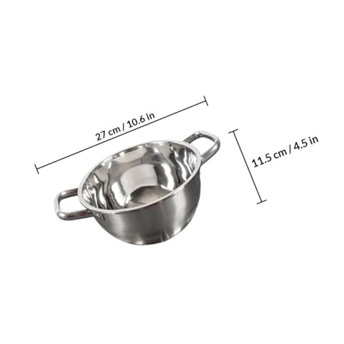 Casserole à soupe en acier inoxydable résistant pour cuisine