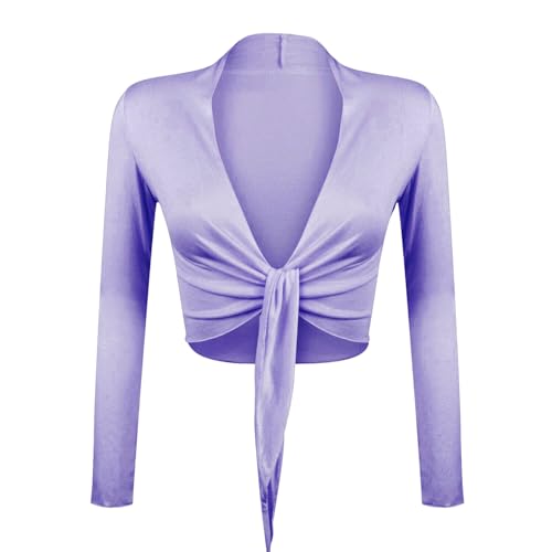 Gloop Belle signore eleganti bolero giacche a maniche lunghe bolero