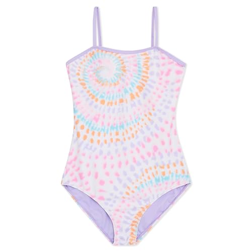 Image of Eddie Bauer Girls' UPF 50+ Scoop-Neck Stretchable One-Piece Swimsuit