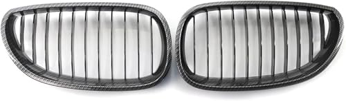 Grille de phare antibrouillard BMW Série 5 E60 E61 calandre double pont au design épuré M5