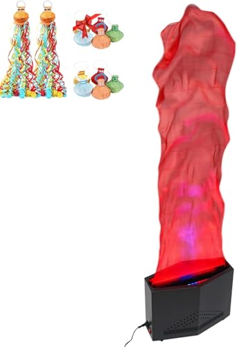 ZYGPH Lámpara de Llama de Fuego Artificial 3D con Luces LED, Ideal para Decoraciones de Halloween y Fiestas de fogatas.