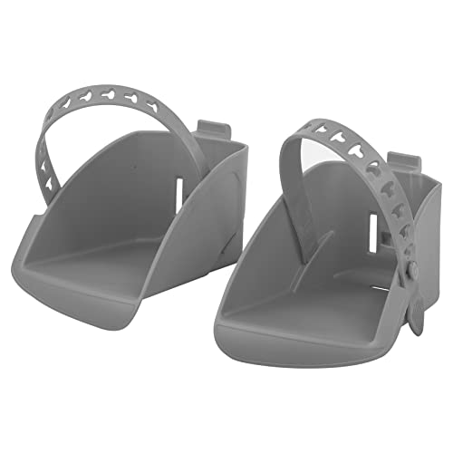 POLISPORT 8634400006 - Recambio reposapiés + Correas para Silla Modelo Bubbly Maxi en Color Plata