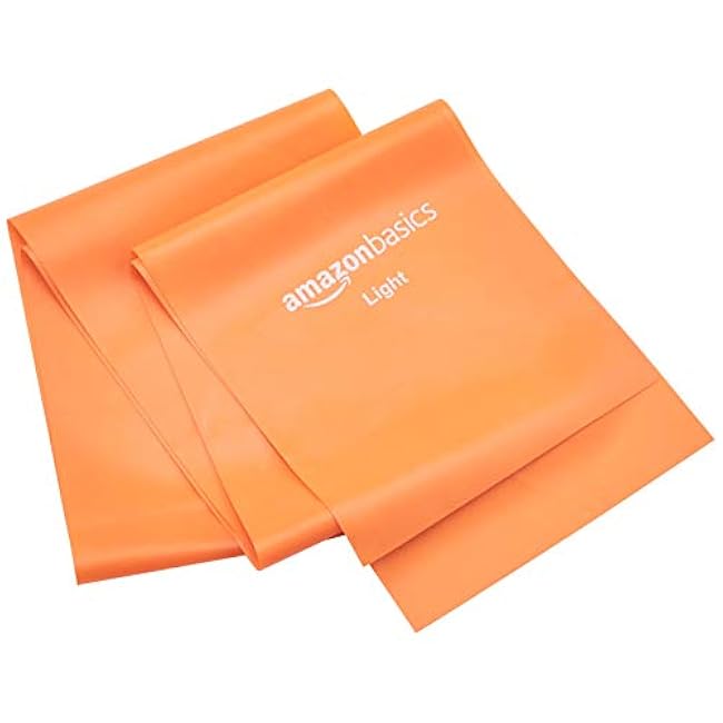 Basics Resistance Bands, Set of 3, Orange/Green/Pink