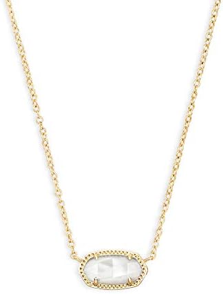 Kendra Scott Elisa Pendant Necklace for Women, Fashion Jewelry, 14k Gold-Plated