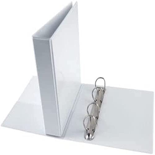 Wb pres 4d ringbinder white 65mm