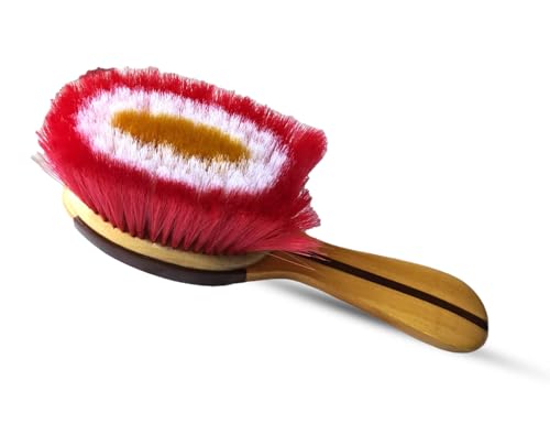 Image of Wooden Long Handle Soft Bristle Multipurpose Dusting Cleaning Brush for Sofa, Clothes, Blanket, Curtains, Home, and Household Cleaner Brushes (M4)