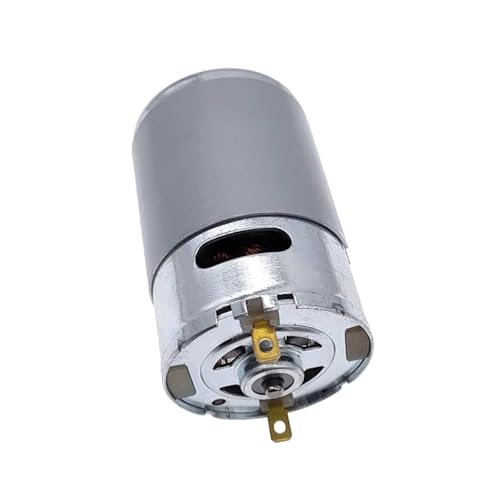 Motor de CC 555 de alto par para proyectos de robótica y automatización de 12V 3
