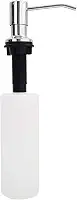 Dosador de sabão liquido Inox 304 Premium Polido Cromado de Embutir 500ml - Westing