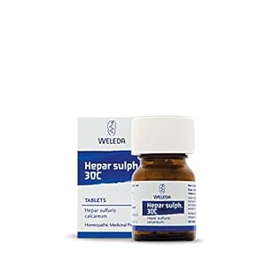 Weleda Hepar Sulphuris 30C – Pack of 125 Tablets