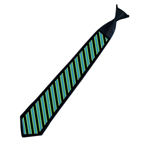 Tewzafiya Corbata Iluminable Para Fiestas,Tirantes de Carnaval - Corbata LED para Hombres de Halloween, Fiestas, Cosplay y Más para Carnaval, Festivales y Disfraces