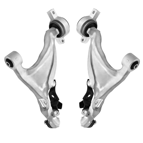 Buxatina 54501-1MA0B 54500-1MA0B Front Lower Left & Right Control Arm Kit for Infiniti M35h M37 M56 RWD 3.5/3.7/5.6L 2011-2013 for Infiniti Q70 Q70L RWD 2014-2019 545011MA0B 545001MA0B by Buxatina - Used condition - US$89.09