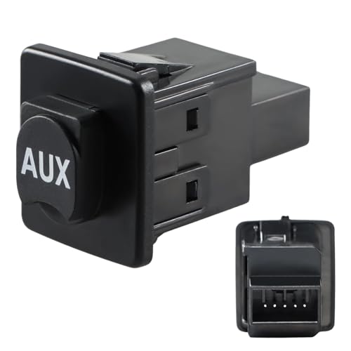 KPALAG Car Auxiliary Plug Port Socket AUX Input Jack Assembly Compatible with Honda Civic 2012 Replace#: 39112-TR0-A01