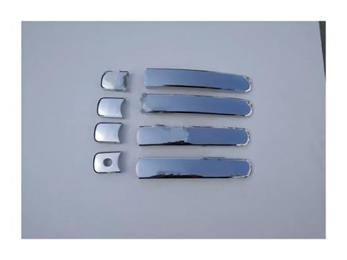 車外ドアハンドルカバー 用 エクストレイル Xトレイル T31 2009 2010 2011 2012 2013 カーアクセサリー ABS 外装ドアハンドルカバー ドアハンドルボウルトリム(Style6)