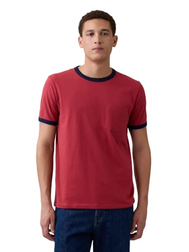 Image of GAP Men's Everyday Soft Crewneck Pocket Tee