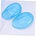 Outanaya 12pcs Hair Dyeing Ear Tools Comfortable Silicone Earmuffs for Oiling and Masking Easy to Use Protects Ears from Dye and Heat Sky