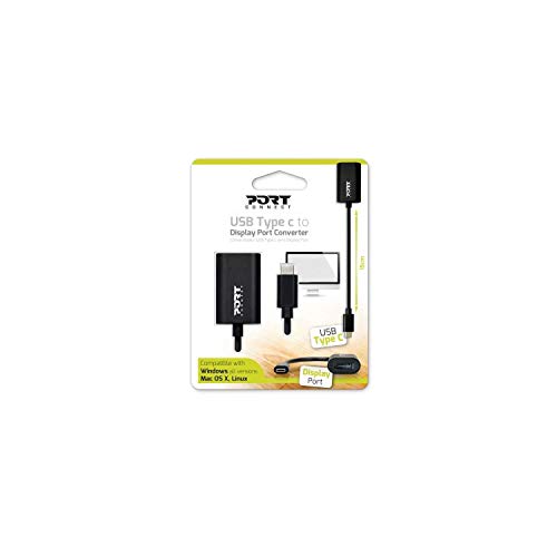 Port Designs 900127 Cavo Di Interfaccia E Adattatore Usb Type-C Display Port Nero - 4