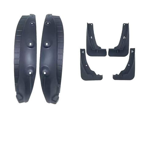 Guardabarros de coche para Geely Galaxy M9: revestimiento de paso de rueda trasera Estilo B