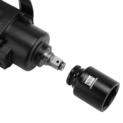Image of MIXPOWER 3 /4 inch Drive Deep Impact Socket, CR-MO, 1-13 /16 inch, SAE, 6 Point, Axle Nut Impact Grade Socket for Easy Removal