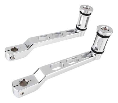 Levier de vitesse moto pour FL Softail et Road Glide - Lot de 2 sélecteurs robustes - 4