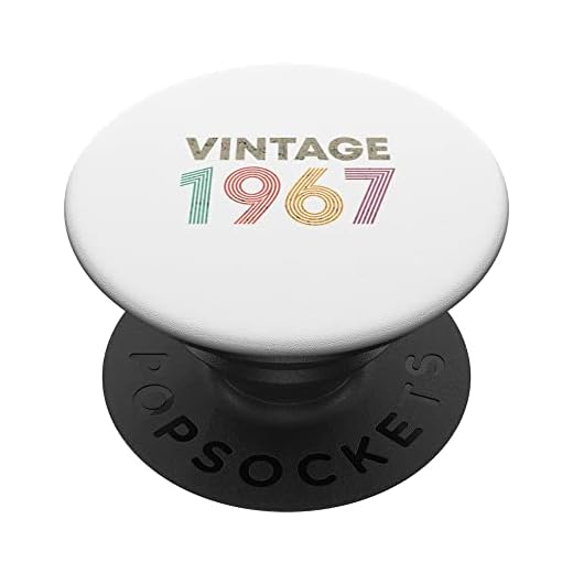 Cumpleaños 1967 PopSockets PopGrip Intercambiable