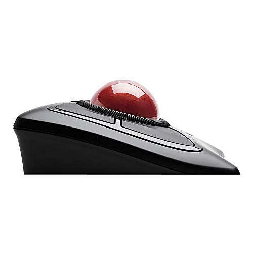 Image of Kensington Orbit Wireless Trackball with Scroll Ring - Space Gray (K72675WW),Black /Grey & Expert Wireless Trackball Mouse (K72359WW) Black, 3.5 inch x 6.1 inch x 8 inch