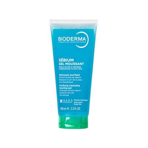 BIODERMA Sébium Gel moussant sanft klärendes Reinigungsgel, 100 ml Gel