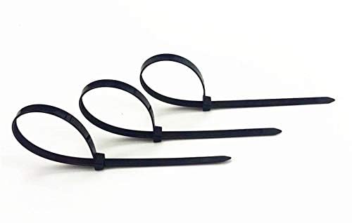 XMHF Kabelbinder, Nylon, 16,5 Cm, Schwarz – 20 Stück, Zugfestigkeit 150N, Für Innen & Außen