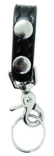 RYNO GEAR Embossed Leather Key Ring Holder