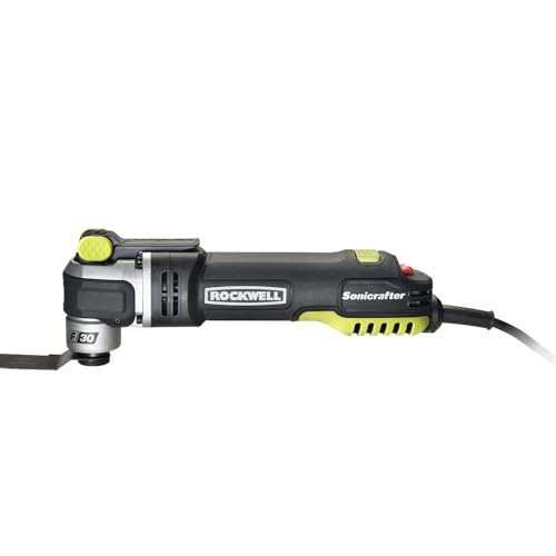 ROCKWELL Sonicrafter 31-Piece 3.5-Amp Variable Speed Oscillating Multi-Tool Kit with Soft Case Multi-Tool Only
