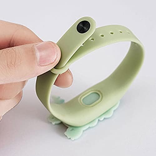 HiCollie 虫除けリング 蚊除けリング 虫除けリング ?ブレスレット 天然成分 子供/大人兼用サイズ 赤ちゃん/子供/妊婦に特製 長さ調節可能 虫よけ 蚊よけ ブレスレット おしゃれ アウトドア 虫対策 手軽に虫除け効果 (恐竜)