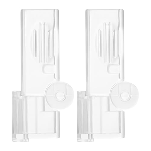 Biniveil Sujetador para Cartones de Leche - Clip de Conservación Antifugas para Leche - Pack de 2 Unidades,Sellador Reutilizable para Líquidos en Alimentos, Bolsas, Café, Despensa, Refrigerador