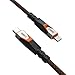 URBAN ARMOR GEAR UAG SRGE USB 3.2 Gen 2 240W 20Gbps USB-C to USB-C Cable 2.5ft Rugged Reinforced SuperSpeed Fast Charging Cable with Strap Compatible with iPhone 17, Galaxy S25 & MacBook, Black/Orange