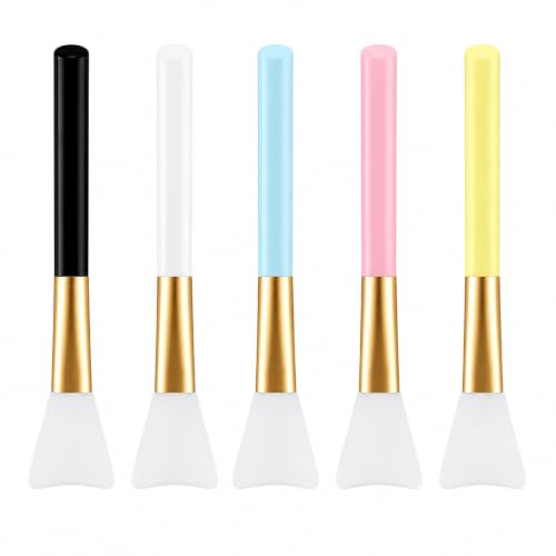 Face Mask Brush, Silicone Facial Mask Applicator Tool for Mud Masks, Clay Masks, Creams, Serums, and Skincare Products, Soft Reusable Beauty Tool for Smooth and Mess-Free Application image 5