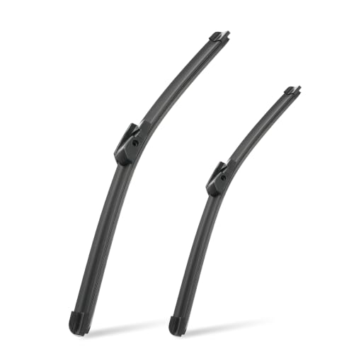 Image of 26 inch18 inch (Top Lock) Windshield Wiper Blades Automotive Replacement for BMW 528I 535D 535I 535I GT 550I 550I GT 740I 740LI 750I 750LI 760LI 2010-2016 OEM Quality Premium 2 Pack