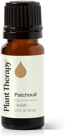 Plant Therapy Patchouli Essential Oil 100% Pure, Undiluted, Natural Aromatherapy, Therapeutic Grade 10 mL (1/3 oz)