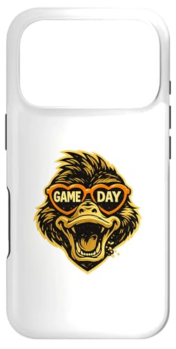 Funny Hockey Duck Game Day Vintage Shirt Fans �X�}�z�P�[�X iPhone 17 Pro �p