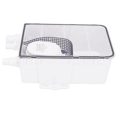 Pompe de puisard de douche automatique anti-refoulement 12V 600GPH multi-ports pour camping-cars