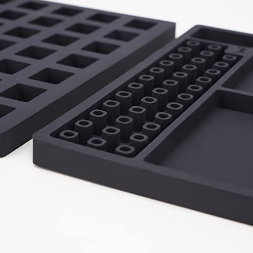 MELETRIX WS Silicone Lube Station for Custom Mechanical Keyboard Switches Black - Thumbnail 5