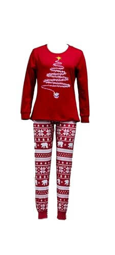 BIRW 2025 Family Christmas Pajamas Matching Sets Xmas Pjs for Womens Mens Holiday Home Sleepwear Set Jammies2