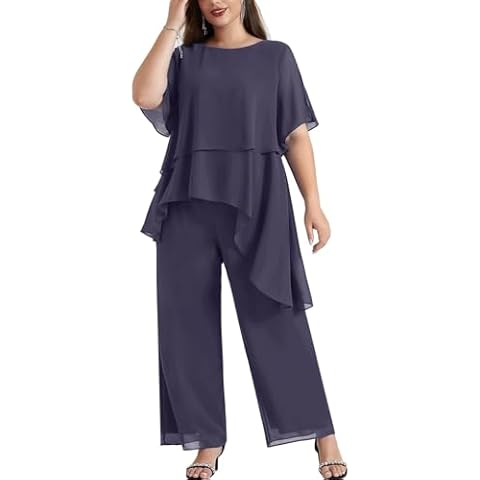 Hanna Nikole Plus Size Trouser Suit Cover