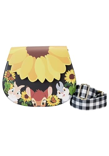Loungefly Disney Bambi Sunflower Crossbody Bag Bags and Accessories - Main Image