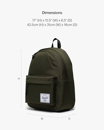 Image of Herschel Supply Co. Classic Backpack, Ivy Green, Mod - 20L