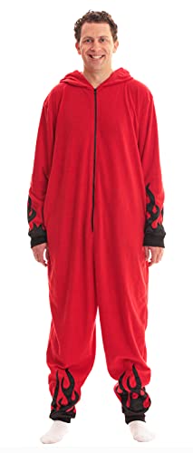 Just Love Adult Onesie/Onesies/Pajamas for Men,Devilish4